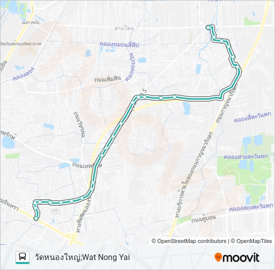 1060 bus Line Map