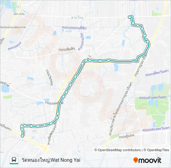1060 Bus Line Map