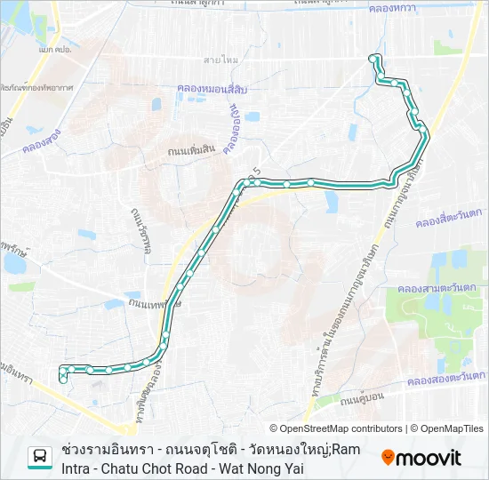 1060 Bus Line Map