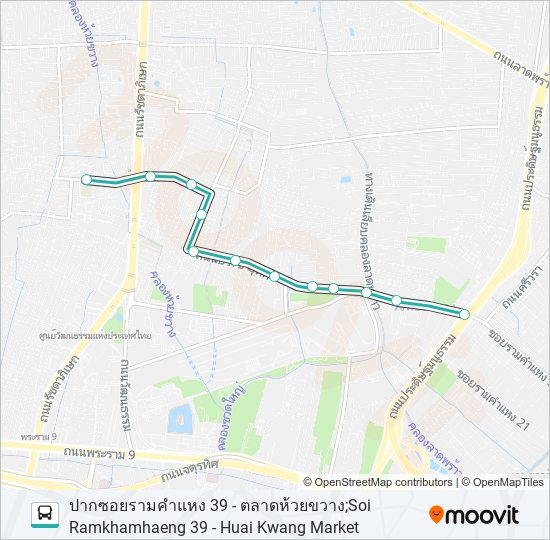 1062 bus Line Map