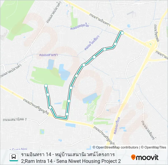 1069 Bus Line Map