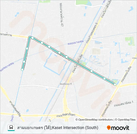 1075 Bus Line Map