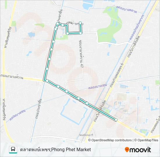 1076 Bus Line Map