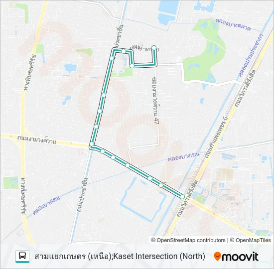 1076 Bus Line Map