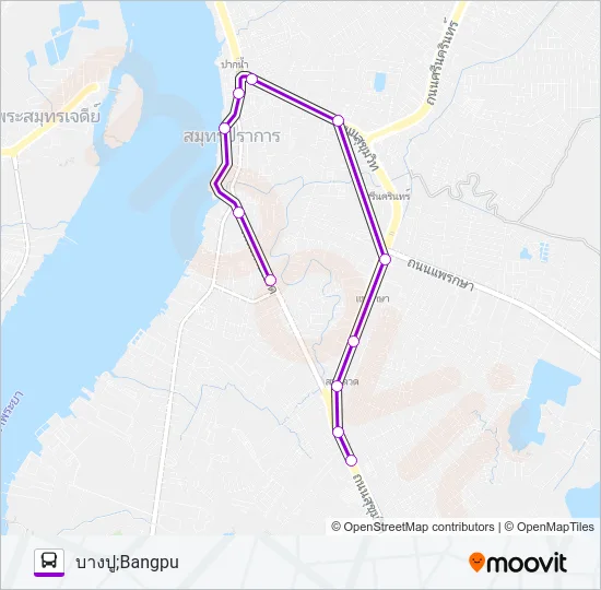 1083 Bus Line Map