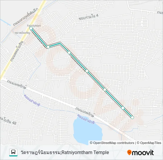 1083 รถบัส แผนที่สายรถ