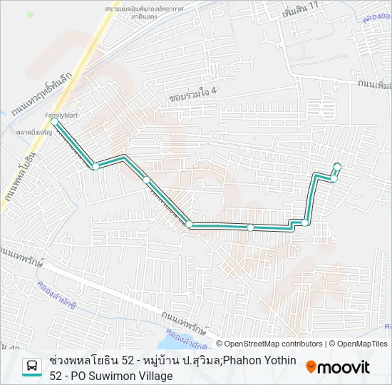 1083 Bus Line Map