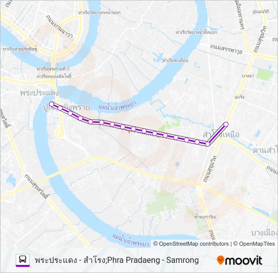 1085 Bus Line Map