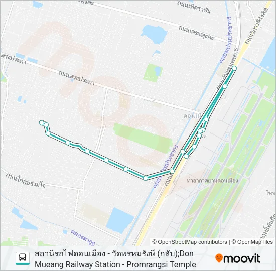 1085 Bus Line Map