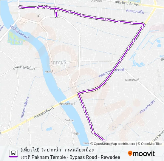 1102 Bus Line Map