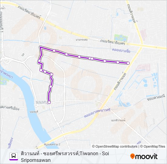 1103 bus Line Map