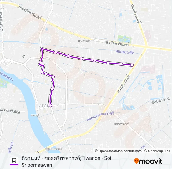 1103 Bus Line Map