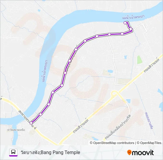 1107 Bus Line Map