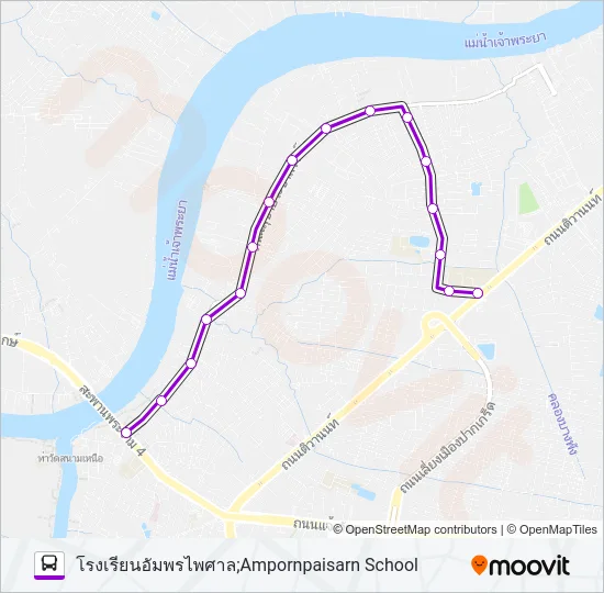 1107 Bus Line Map