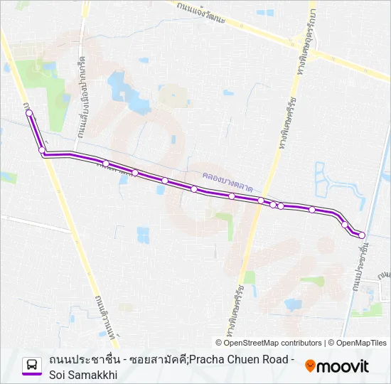 1110 Bus Line Map