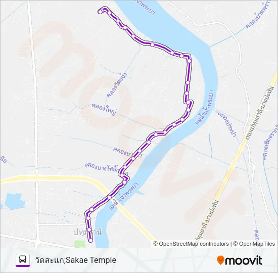 1114 Bus Line Map