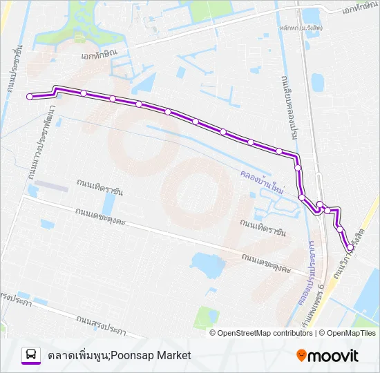 1115 Bus Line Map