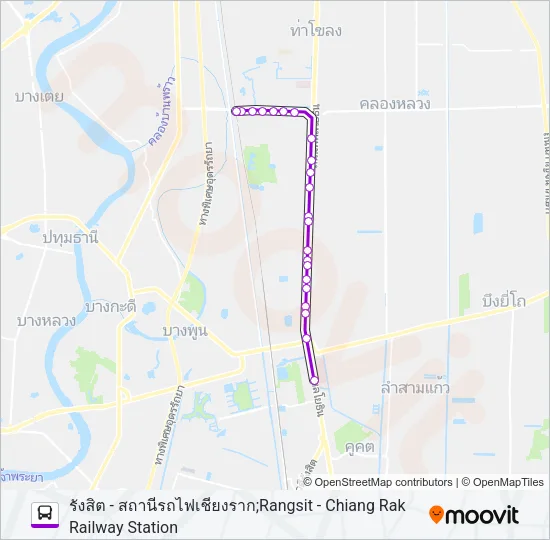 1116 Bus Line Map