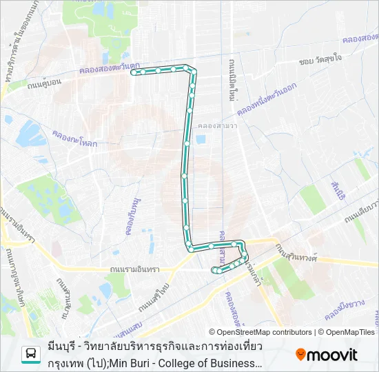 1123 Bus Line Map
