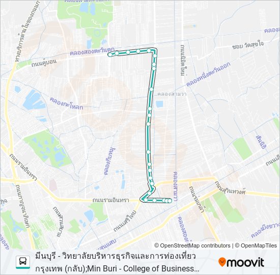 1123 bus Line Map