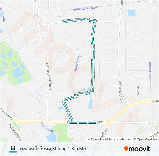 1125 Bus Line Map