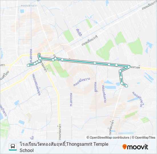 1126 bus Line Map