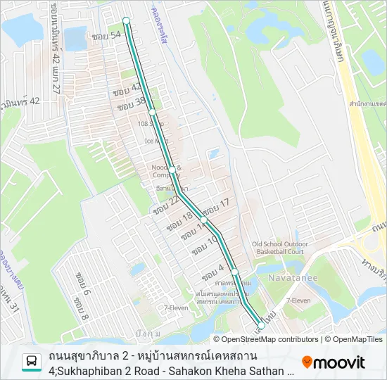 1131 Bus Line Map