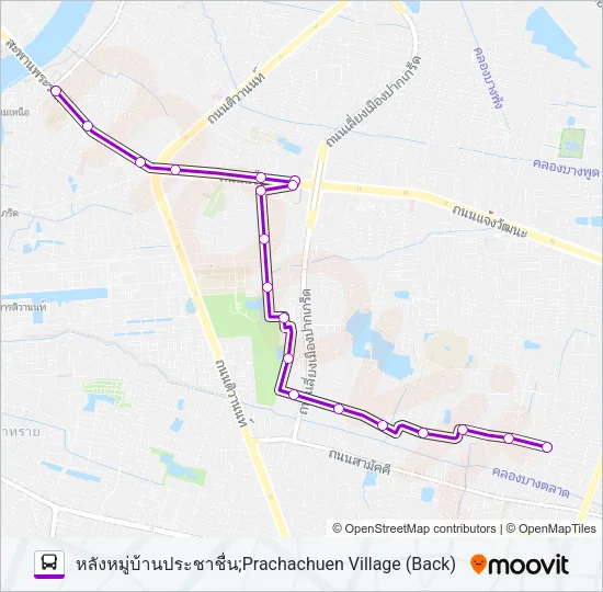 1134 Bus Line Map