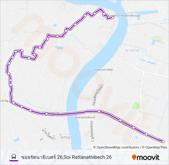 1135 Bus Line Map