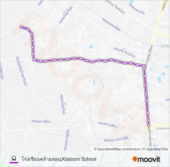 1136 Bus Line Map