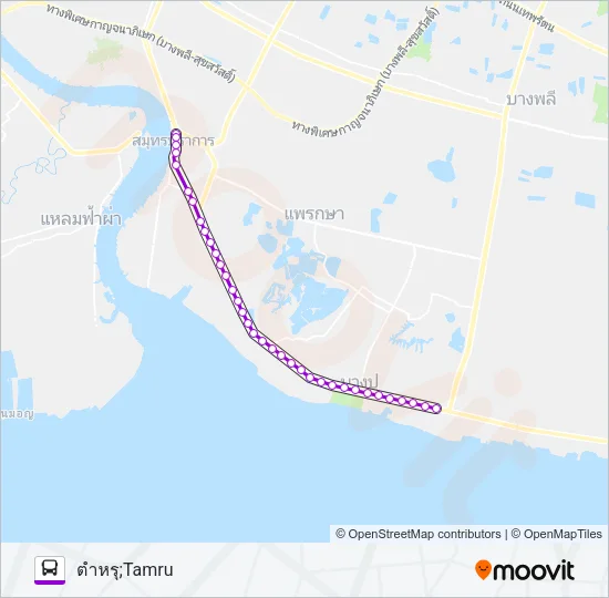 1140 Bus Line Map