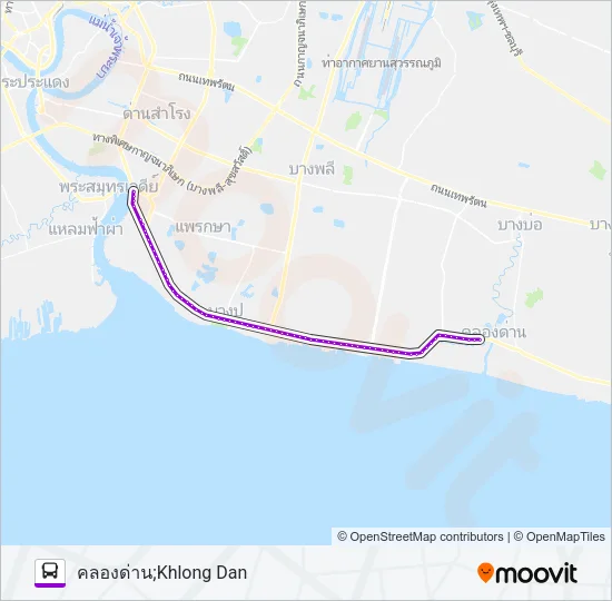 1140 Bus Line Map