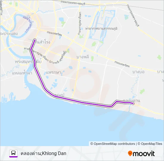 1140 Bus Line Map