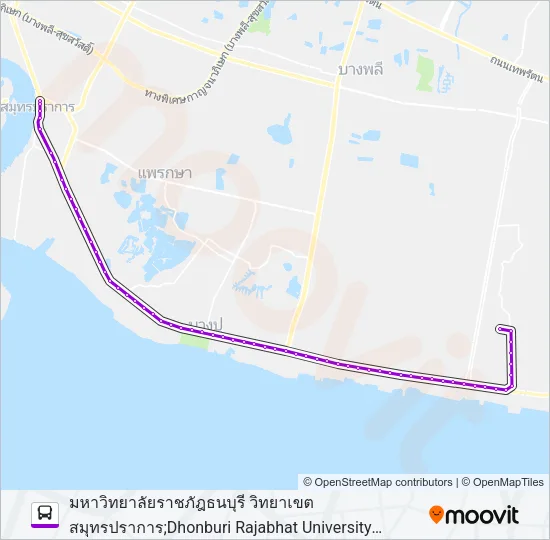 1140 Bus Line Map