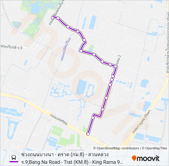 1141 รถบัส แผนที่สายรถ