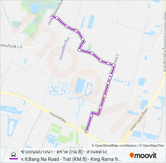 1141 Bus Line Map