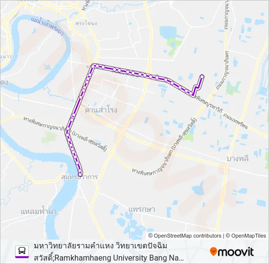 1141 Bus Line Map