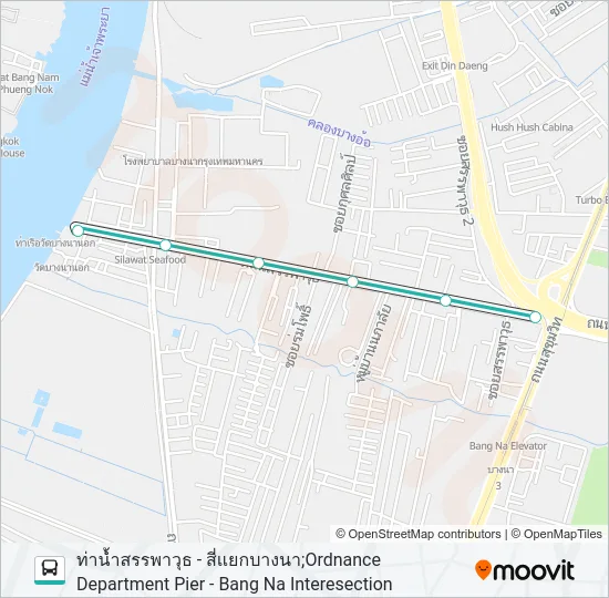 1143 Bus Line Map