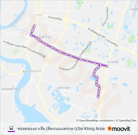 1145 Bus Line Map