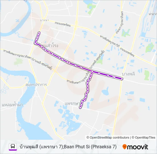 1145 Bus Line Map