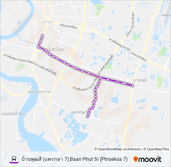 1145 bus Line Map