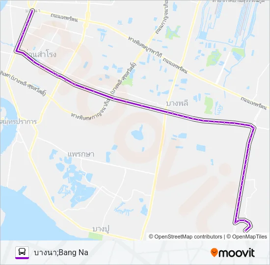 1145 Bus Line Map