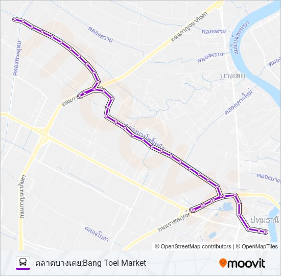 1152 bus Line Map