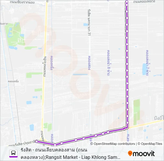 1154 Bus Line Map