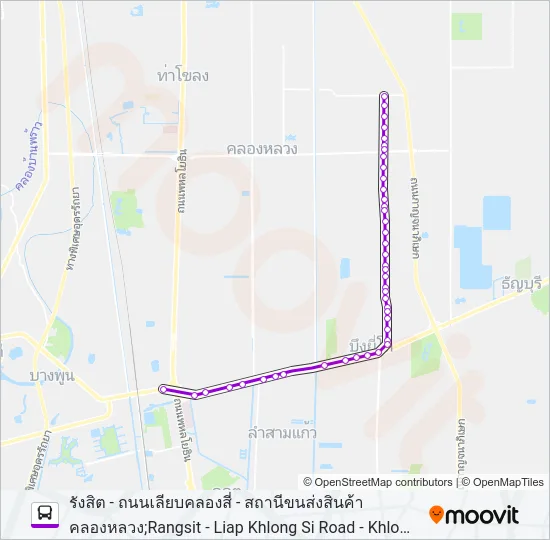 1154 Bus Line Map