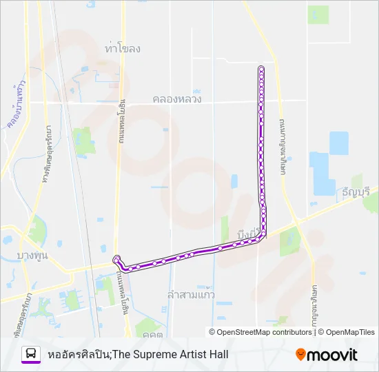 1155 Bus Line Map