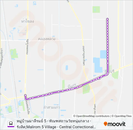 1156 Bus Line Map