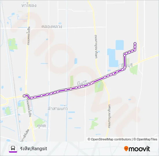 1156 Bus Line Map