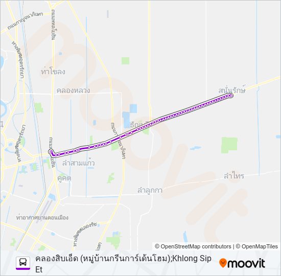 1156 bus Line Map