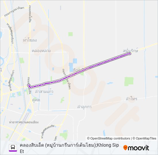 1156 รถบัส แผนที่สายรถ